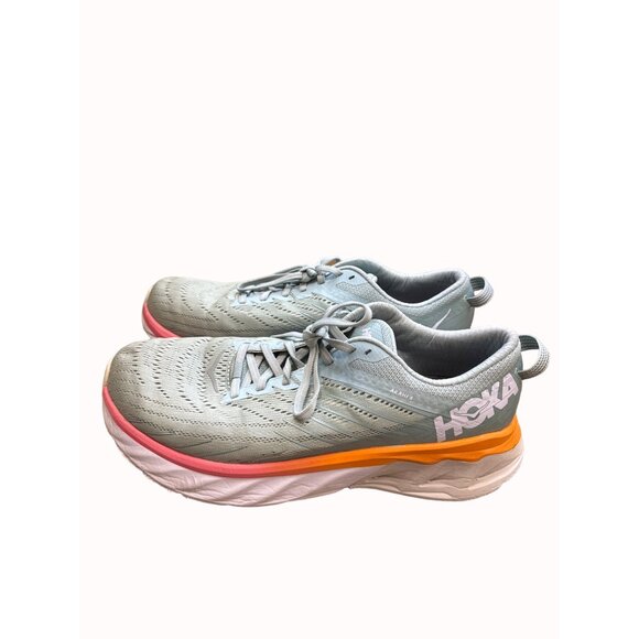 Hoka Arahi 4 womes green running walking sneakers shoes 10.5 SKU 6643 - Picture 1 of 8